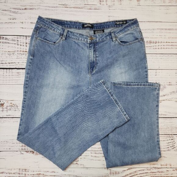 BUFFALO DAVID BITTON Boulevard mid-rise straight leg jeans  Style 1136303 - Picture 10 of 12